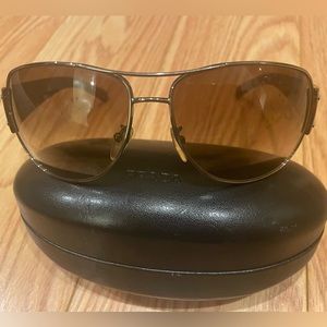 Prada Aviator Style Sunglasses